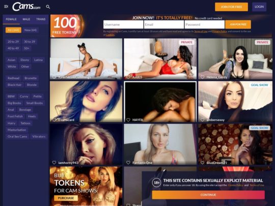 Cams.com 亚洲