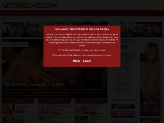 Free Strip Games