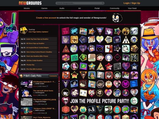 NewGrounds Adult Games