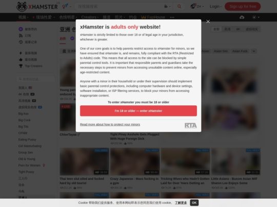 XHamster 亚洲人