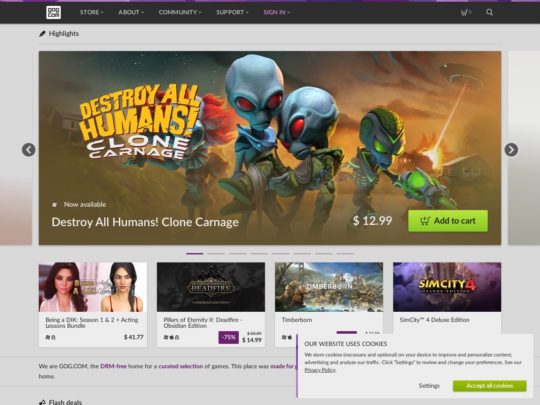 GOG Adult Games