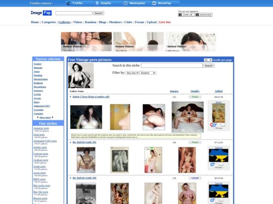ImageFap Vintage