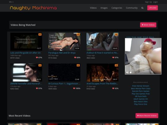 Naughty Machinima