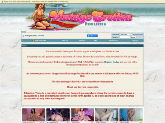 Vintage Erotica Forums