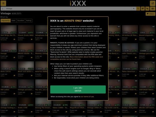 iXXX Vintage