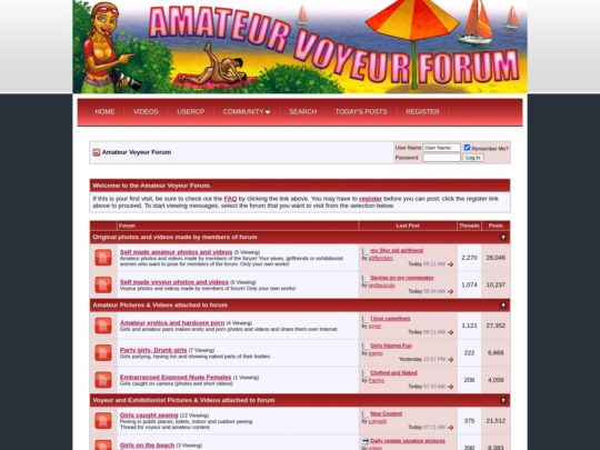 Amateur Voyeur Forum